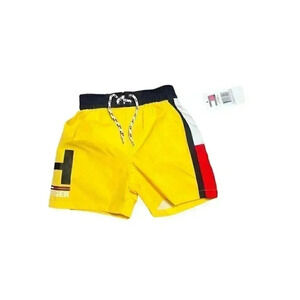 vintage tommy hilfiger swim trunks youth baby toddler size 3-6 months 90s